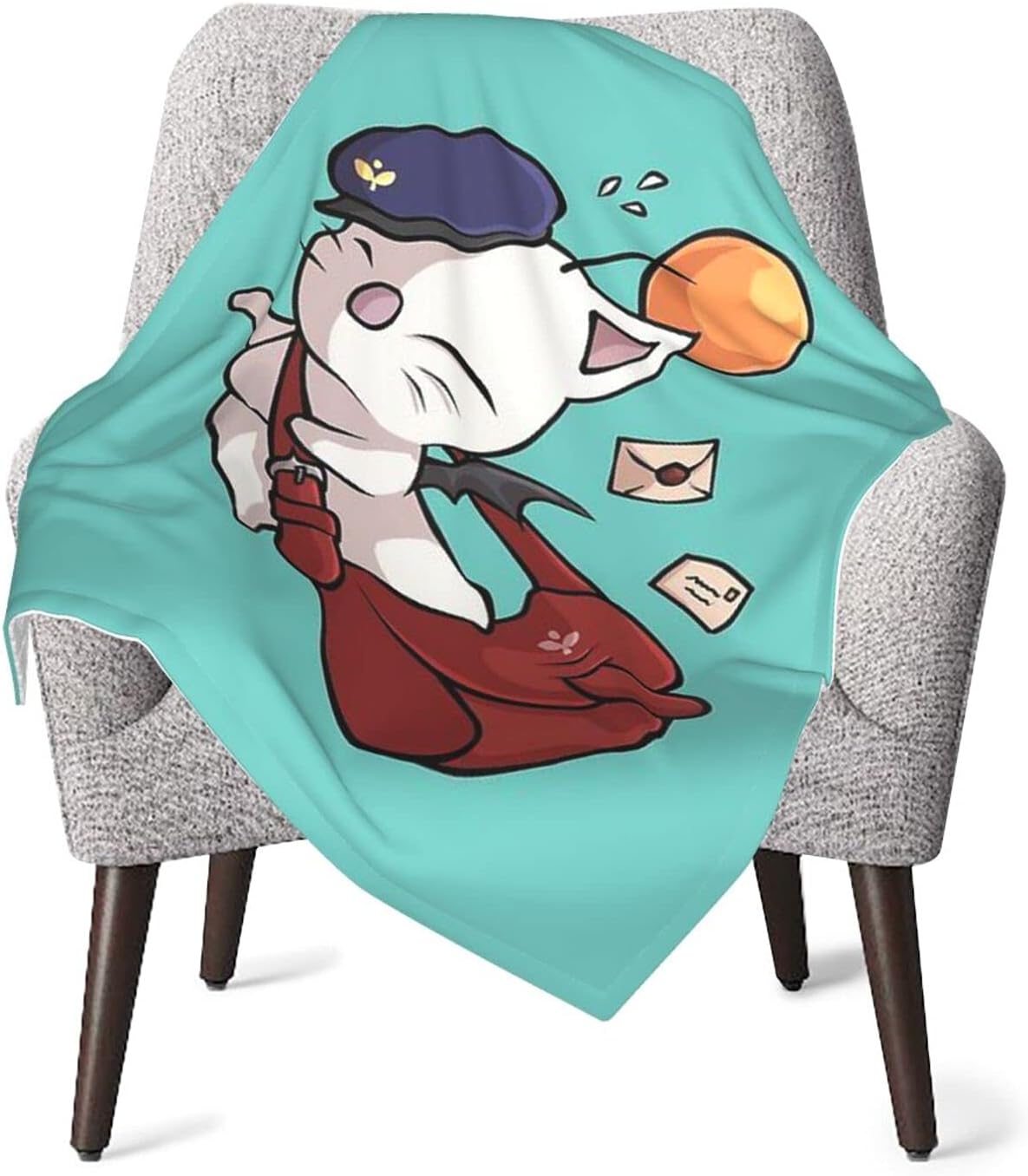 Amazon Co Jp ファイナルファンタジー モーグリ ブランケット 膝掛け 肩掛け ベビー毛布 冷房対策 コンパクト 洗える ふわふわ コンパクト ベビー 子供 メンズ レディース 暖かい 防寒 保温 軽い 76ｘ102ｃｍ Danesi ホーム キッチン