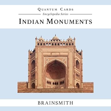 Brainsmith Quantum Flashcards, Indian Monuments - Learning Flash Card Set for Toddlers and Kids (up to 8 years) for Memory and Brain Development