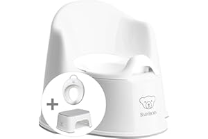 BabyBjörn Potty Training Bundle, White/Grey