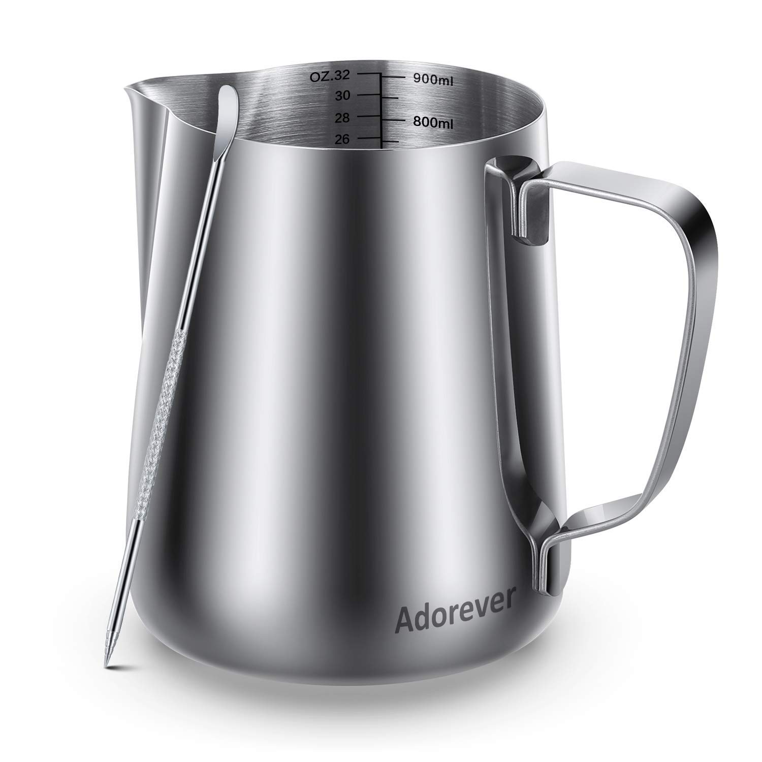 REFURBISHHOUSE Jarra de Leche, 900 Ml Desnatadora de Café de Mano ...