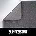 GORILLA GRIP Cat Litter Box Mat, 35x23, Water Resistant, US Designed Kitty Litter Trapping Mats, Easy to Clean, Scatter Control, Less Mess and Clean Floors, Kitten Supplies for Indoor Cats, Beige
