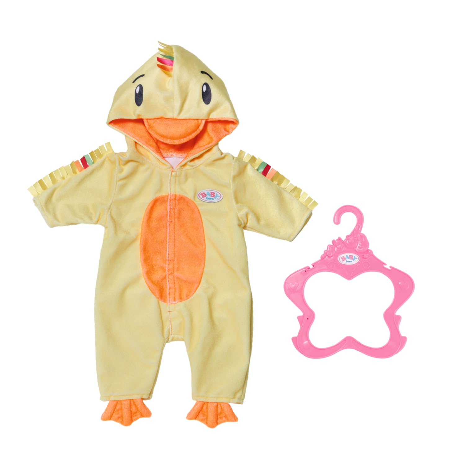 BABY born Night Onesie 835852 - Cosy Bedtime Fleece Onesie for Dolls up to 43cm - Suitable for Children from 3 Years Old