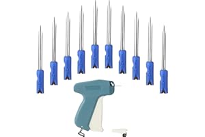 Jeffdad 10pcs Standard Tagging Gun Needles, Replacement Needles for Tagging Gun for Clothing Retail Tagging Gun Needles Price Tag Gun Needles Micro Gun Needles