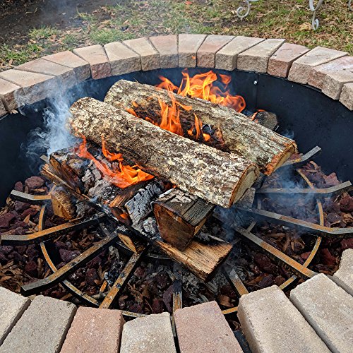 Titan 32" Wagon Wheel Fire Grate - Thumbnail 4