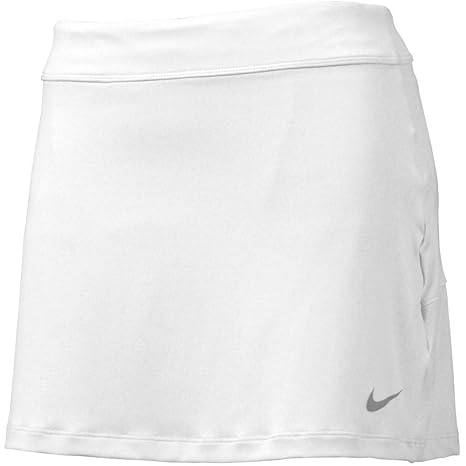 white nike golf skirt