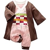 RELABTABY Cute Baby Boy Girl Romper Newborn Anime Onesie Toddler Halloween Cosplay Jumpsuit Outfit clothes