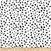 Premier Prints Togo White/Black Fabric By The Yard
