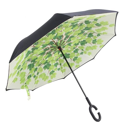 Paraguas Compacto y a Prueba de Viento Que Abre y Cierra ...