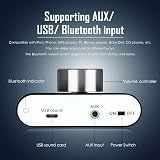 Nobsound Mini Bluetooth Power Amplifier 50W×2 2.0 Channel Hi-Fi 19V Power Supply view 5