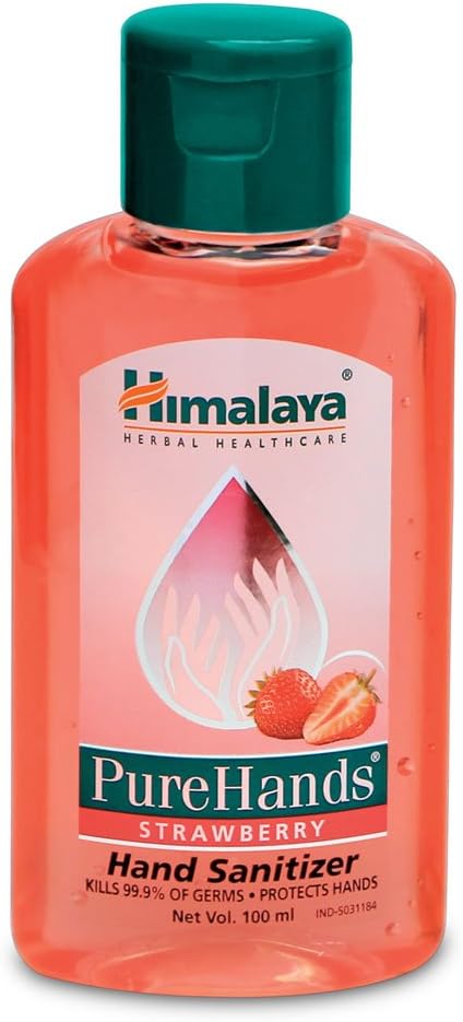 Himalaya Wellness PureHands Strawberry Hand Sanitizer (100ml)
