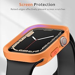 ZZDZZ Rugged Case Compatible with Apple Watch Case