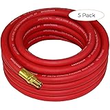 Good Year 12185 Rubber Air Hose, 25' x 3/8" (Fivе Расk)