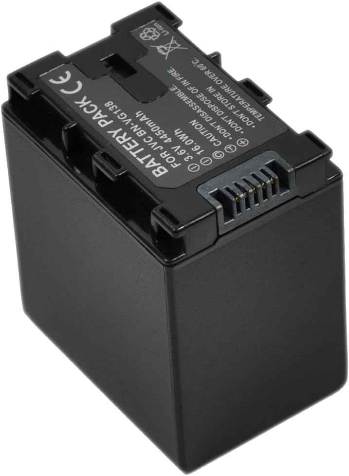 BTBAI BN-VG138 Battery+Charger AC Single for VG107E VG108E VG121E VG114E VG107U VG121 VG114U VG114 VG107 VG138E VG108U BNVG121 BN VG138U GZ-MS110 MS110BEK HM30 EX315BEK Camcorder Battery k1a