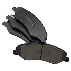 TRQ Front Brake Pads Ceramic Compatible with