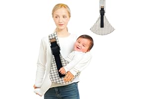 Baby Sling Carrier,Baby Carrier Newborn to Toddler, Adjustable Toddler Carrier, Anti-Slip Hip Seat Portable and Carrying 10-3