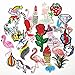 Mo Sheng Accessory 25pcs DIY Embroidery Birds Horses Patches Mix Patterns Iron On/Sew On Applique for Clothes Backpacks T-Shirt Jeans Skirt Vests Scarf Hat Bag (Style 3)