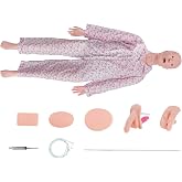 Skillssist Medical Mannequin for Training, Life-Size Nursing Care Model | Patient Care Manikin, Nursing Skills Practice Dummy, Clinical Skills, Medical Education