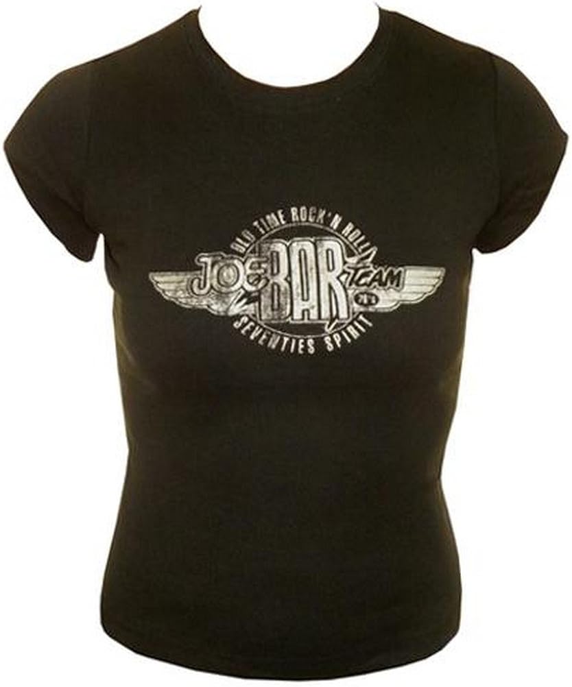 Joe Bar Team - T-shirt - Donna nero S: Amazon.it: Abbigliamento
