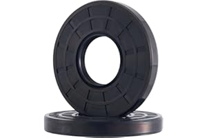 XIKE 2PCS TC 20x35x7 Oil Seal,Oil Shaft Seal,Double Lip Seals with Spring for Bearing Shaf