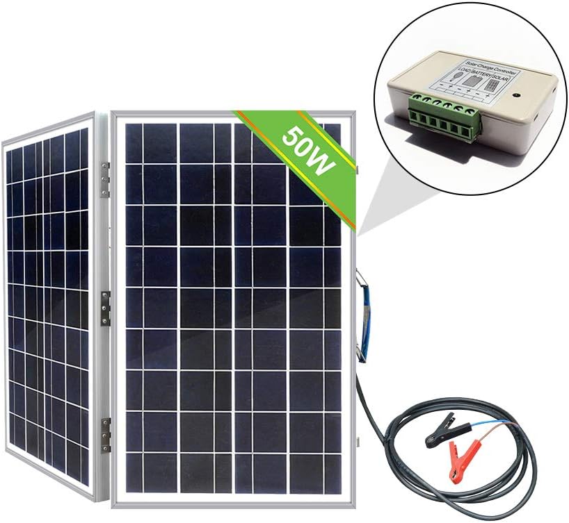 ECOWORTHY 40W 12V Solar Charger Kits Portable Folding Solar Panel