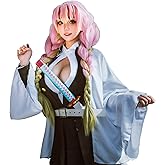 FCCAM Mitsuri Cosplay Anime Tanjiro Zenitsu Costume Adult Outfit
