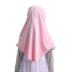 Cogongrass Girls Kids Muslim Hijab Islamic Scarf