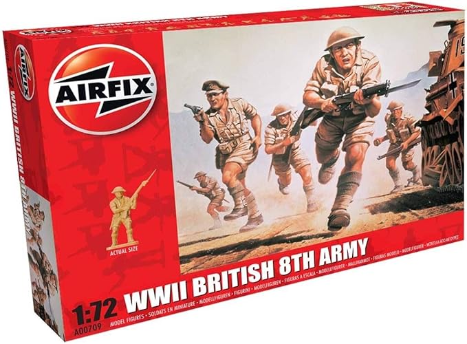 Airfix WWII British 8th Army Figures 1 