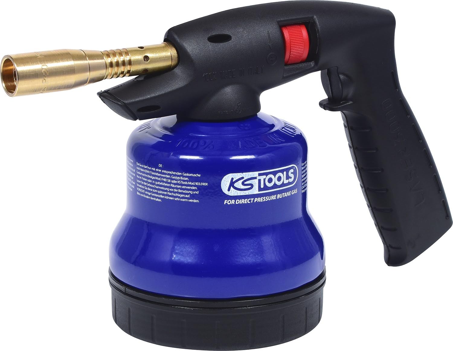 KS Tools 903.5904 Metal Cartridge Soldering Torch