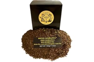 MARIAGE FRÈRES Mariage Freres. Rouge Casablanca 100g Loose Tea, in a Tin Caddy (1 Pack)