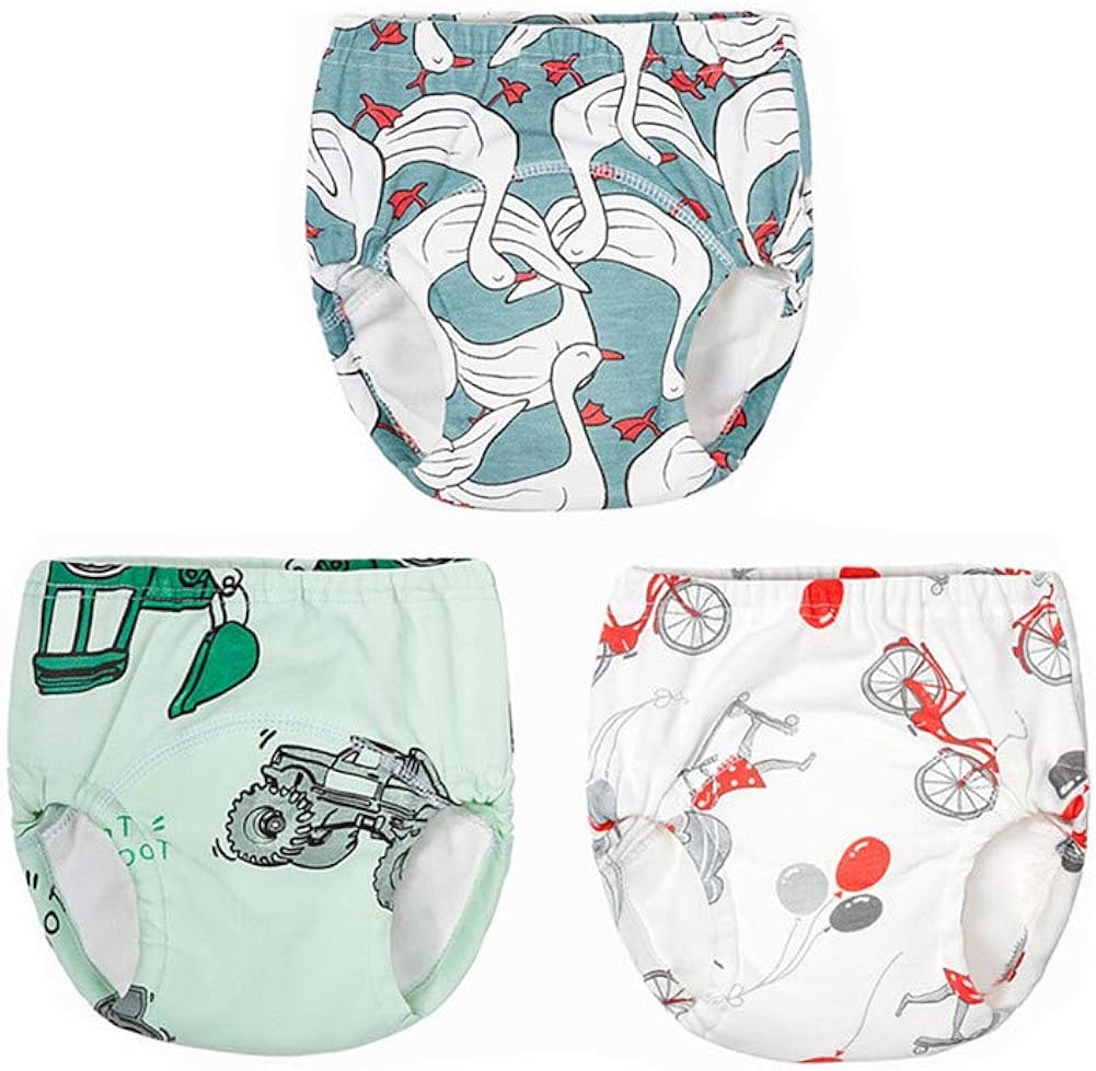 Morbuy Coton Couche Culotte Anti Fuite Potty Pantalon De Formation Impermeables Pour Garcon Et Fille Culotte Dapprentissage Lavables Bebe 6 A 36 Mois Apprentissage De La Proprete Culottes D Apprentissage Lavables Dwteam In