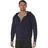 Rothco Thermal Lined Full-Zip Hoodie – Warm and Comfortable Outdoor Hooded Sweatshirt