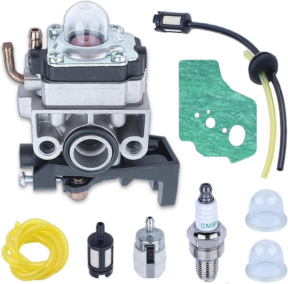 Adefol Carburetor Kit 9 in 1 for Honda GX25 GX35 HHT25 FG110 HHT35