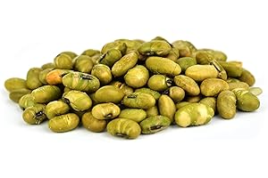 Snack Delights Roasted & Salted Edamame Beans – Healthy, Crunchy, Lightly Salted Plant-Based Snack, 2 lb Bag
