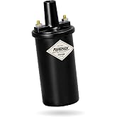 PerTronix Flame-Thrower Ignition Coil 40,000 Volt, Black, 40511 | 12V High Output Performance Ignition Coil, 3 Ohm Oil-Filled Canister, Electronic Compatible