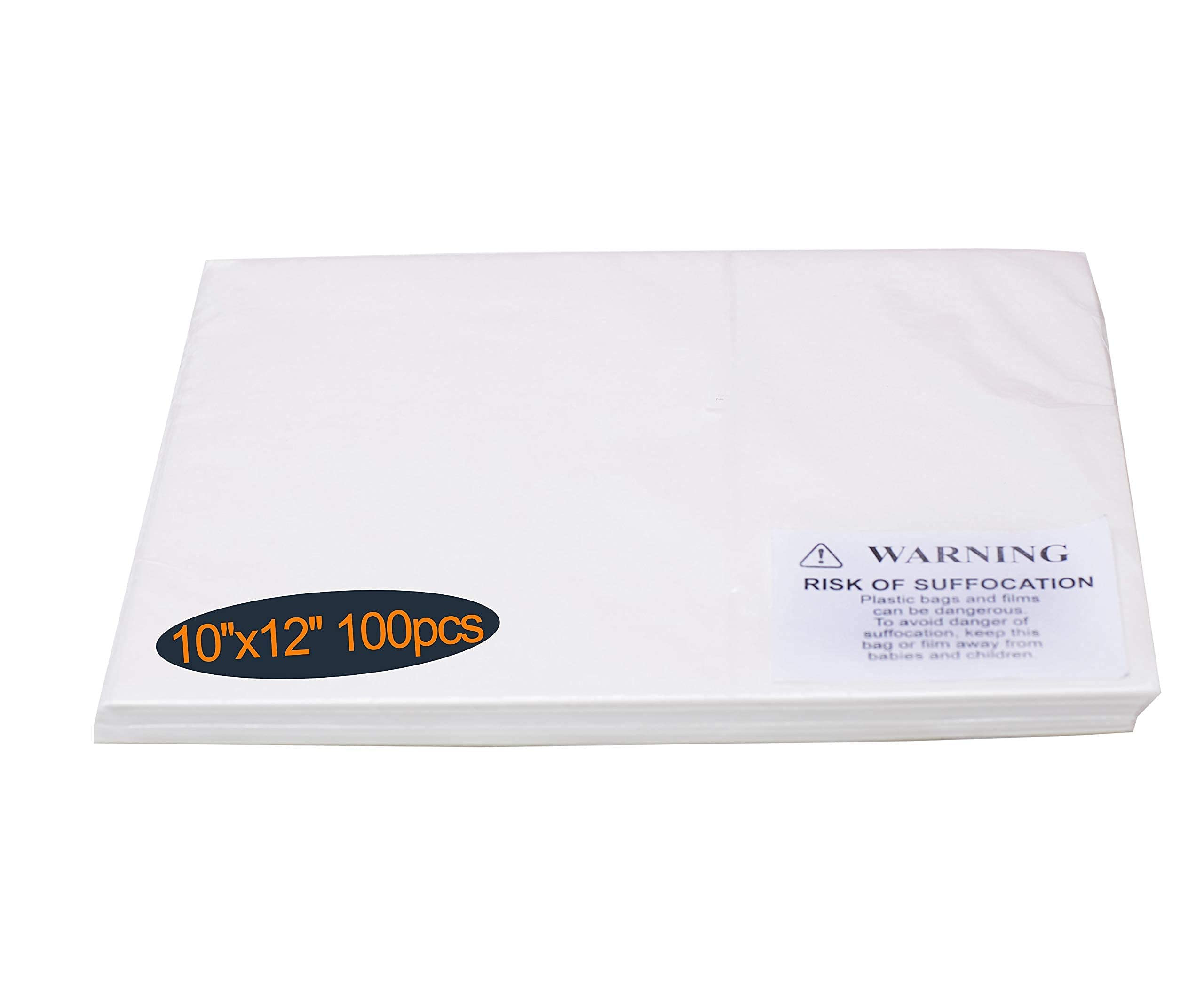 Tear Away Embroidery Stabilizer 1.8 Ounce Medium Weight (10" x 12" 100 pcs) Great for 5 x 7 Hoops