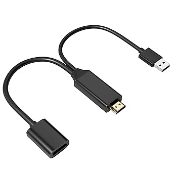 Amazon Co Jp Usb電源付きdisplayport変換アダプタ Hdmi対応システム用のphizli 4k X 2k Hdmiから Dpアダプタ Vesaデュアルモードdisplayport 1 2 Hdmi 1 4およびhdcpに準拠 産業 研究開発用品