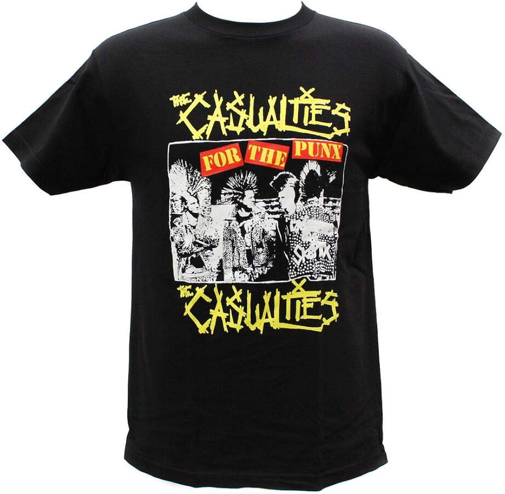 The Casualties Punk Band TShirt Graphic Tee for Men Amazon.de Bekleidung