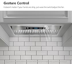 IKTCH 36 inch Built-in/Insert Range Hood 900