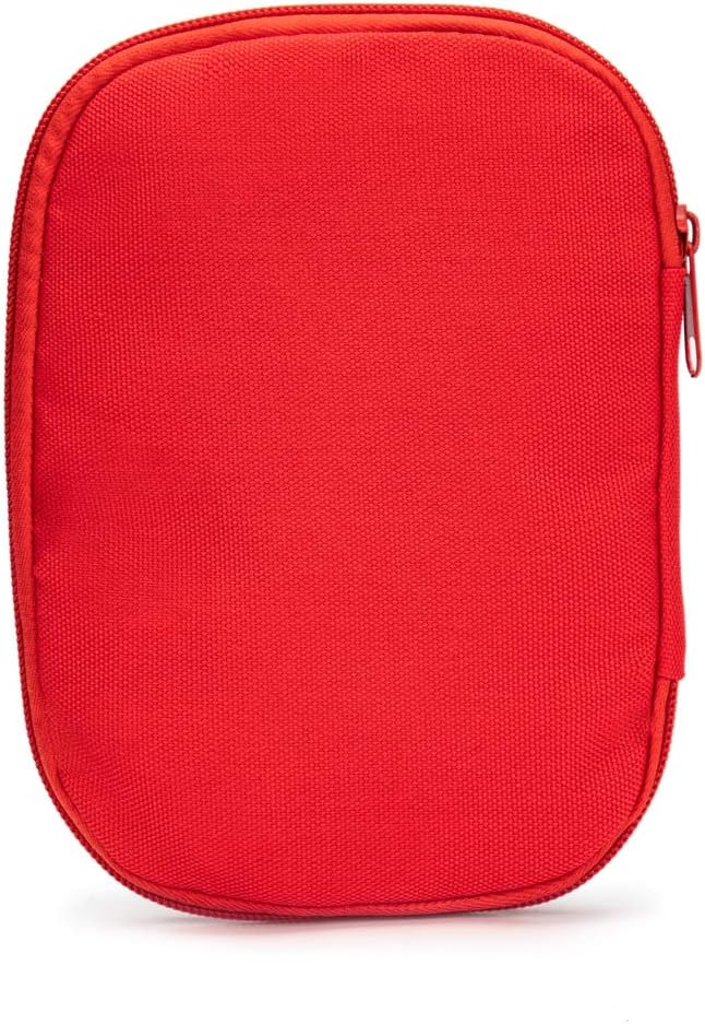 Jipemtra Red First Aid Bag Empty 1st Aid Bag Section Dividers Medical Travel Case First Responder Storage Compact Medicine Bag for Car Home Office Kitchen Sport Outdoors : Sports & Outdoors