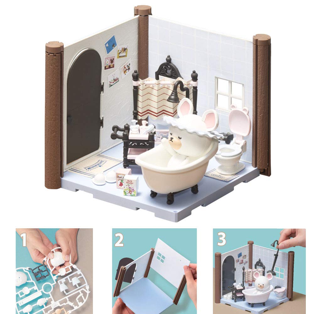 Bandai Haco Room Bathroom kit Sin talla Assorted