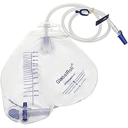 GlobalRoll Urinary Drainage Bag with Anti-Reflux