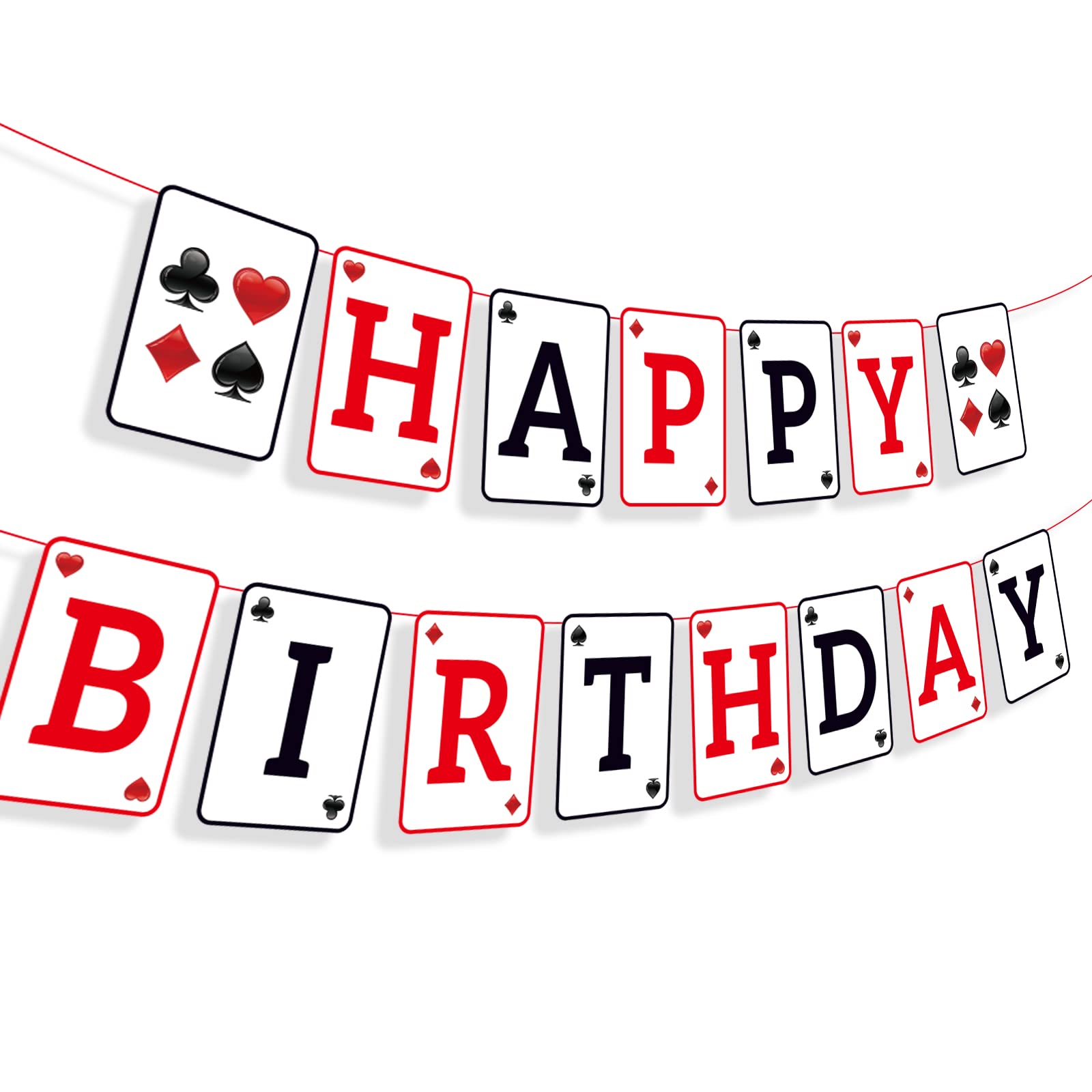 Photo 1 of Casino Birthday Banner Casino Happy Birthday Banner Poker Game Party Banners Casino Theme Party Decorations Poker Game Night Banners Casino Poker Las Vegas Themed Decor