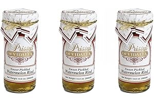 PRISSY'S OF VIDALIA Pickled Watermelon Rinds (10 ounce) - Pack of 3