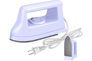 Mini Crafts Iron Handy Heat Press Machine Kit Portable for Heat Transfer, Charging Base Accessories for DIY T-Shirt Shoe Bag 