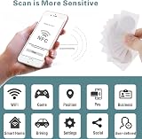 sanpopo 10pcs NFC Tags Ntag215 Rewritable 25mm 504 Bytes Amiibo TagMo Android view 4