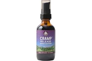 WishGarden Herbs Cramp Release - Natural Herbal Menstrual Cramp Relief Supplement with Cramp Bark, Fast-Acting Tincture Soothes Period Cramps, Supports a Healthy Hormone Cycle, Mood & Relaxation, 2oz