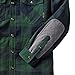 Legendary Whitetails Men's Standard Woodsman Heavyweight Quilted Shirt Jacket, Evergreen Plaid, Medium