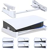 OIVO PS5/Slim/Pro Horizontal Stand for Disc & Digital Console, Stable PS5 Accessories Base Stand with Upgraded Support Rods on Bottom & Scalable Design for PlayStation 3 Console