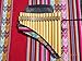Pan Flute 15 Pipes Tunable Natural Bamboo From Peru Case Included (Beige)