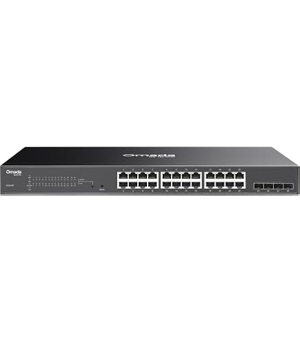 TP-Link TL-SG3428XMP 24ポートスイッチ TP-Link TL-SG3428XMP Jetstream 24 Port Gigabit Smart Managed L2+ PoE